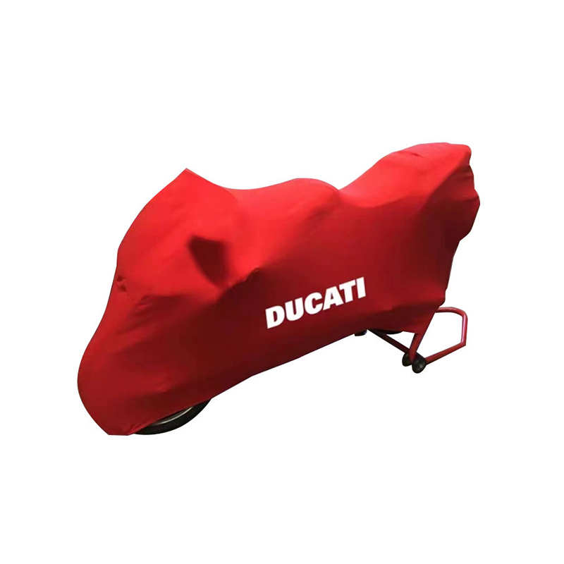 0.8kg red plastic polyester taffeta motorcycle cover